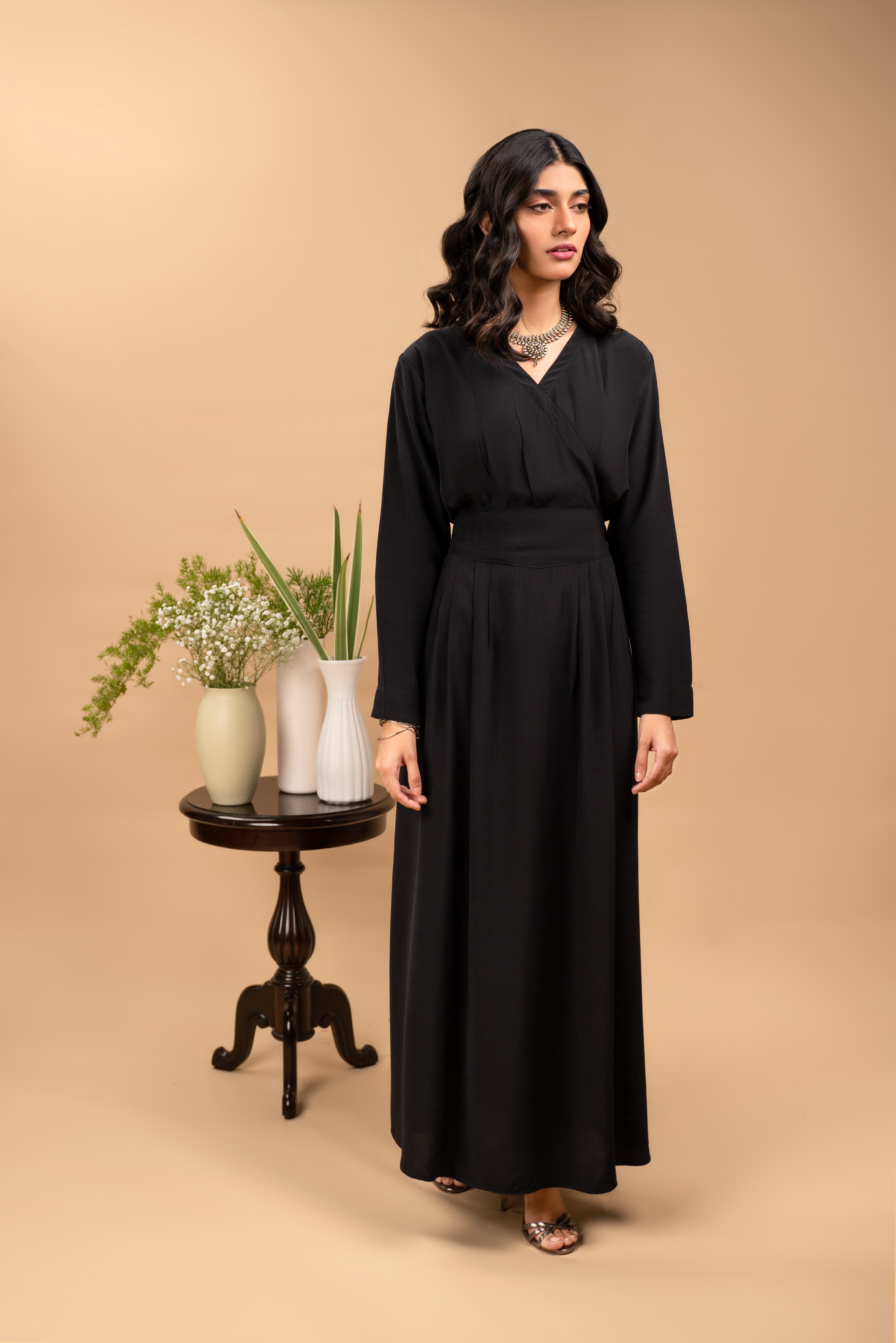 Obsidian Black Dress Dinara