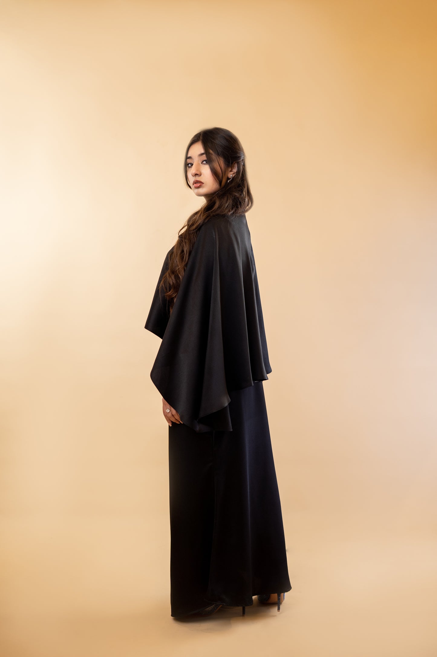 Raven Cape Dress