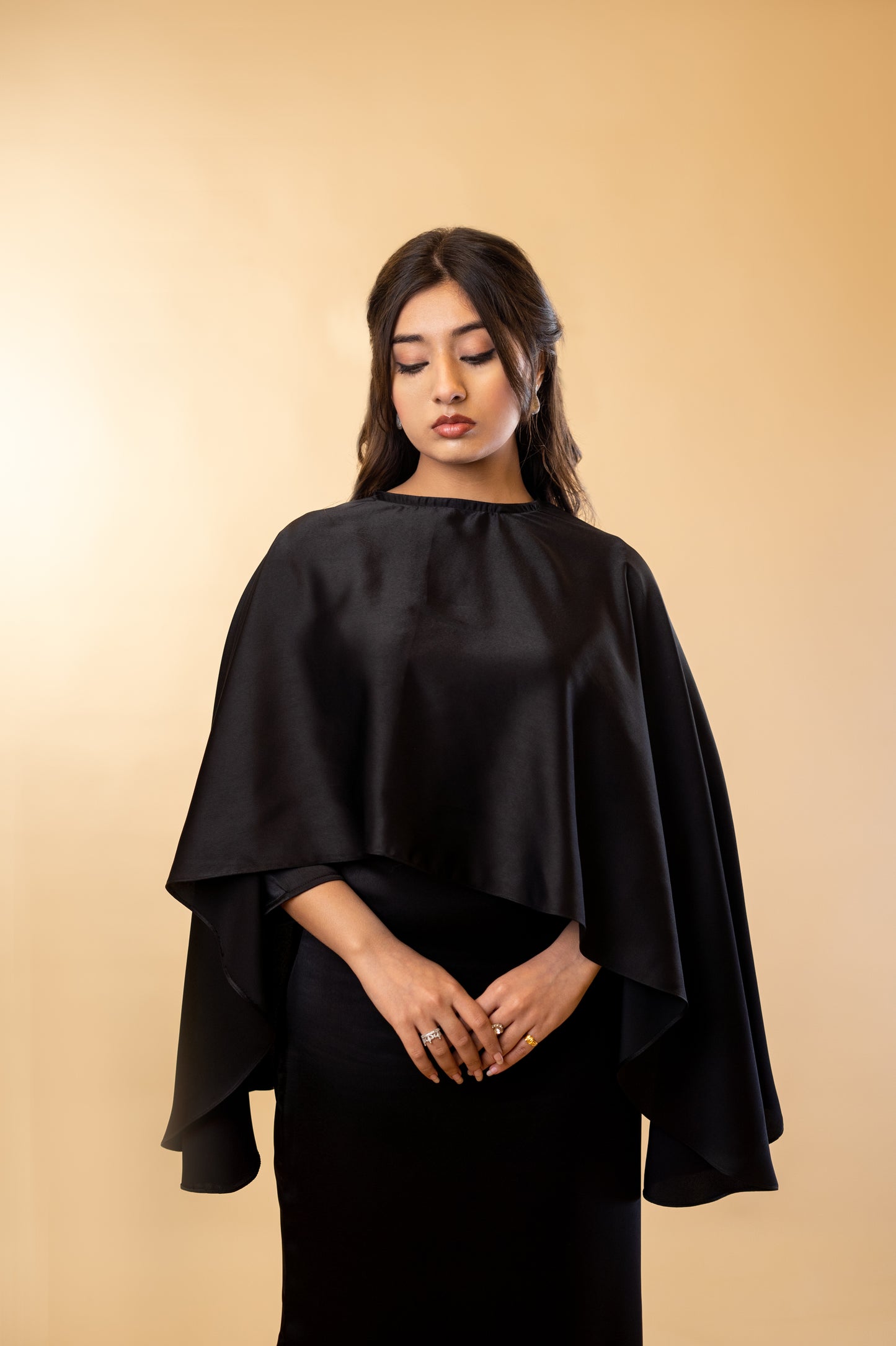 Raven Cape Dress